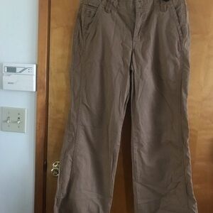 Eddie Bauer Women's Wide Leg Pants - Brown
